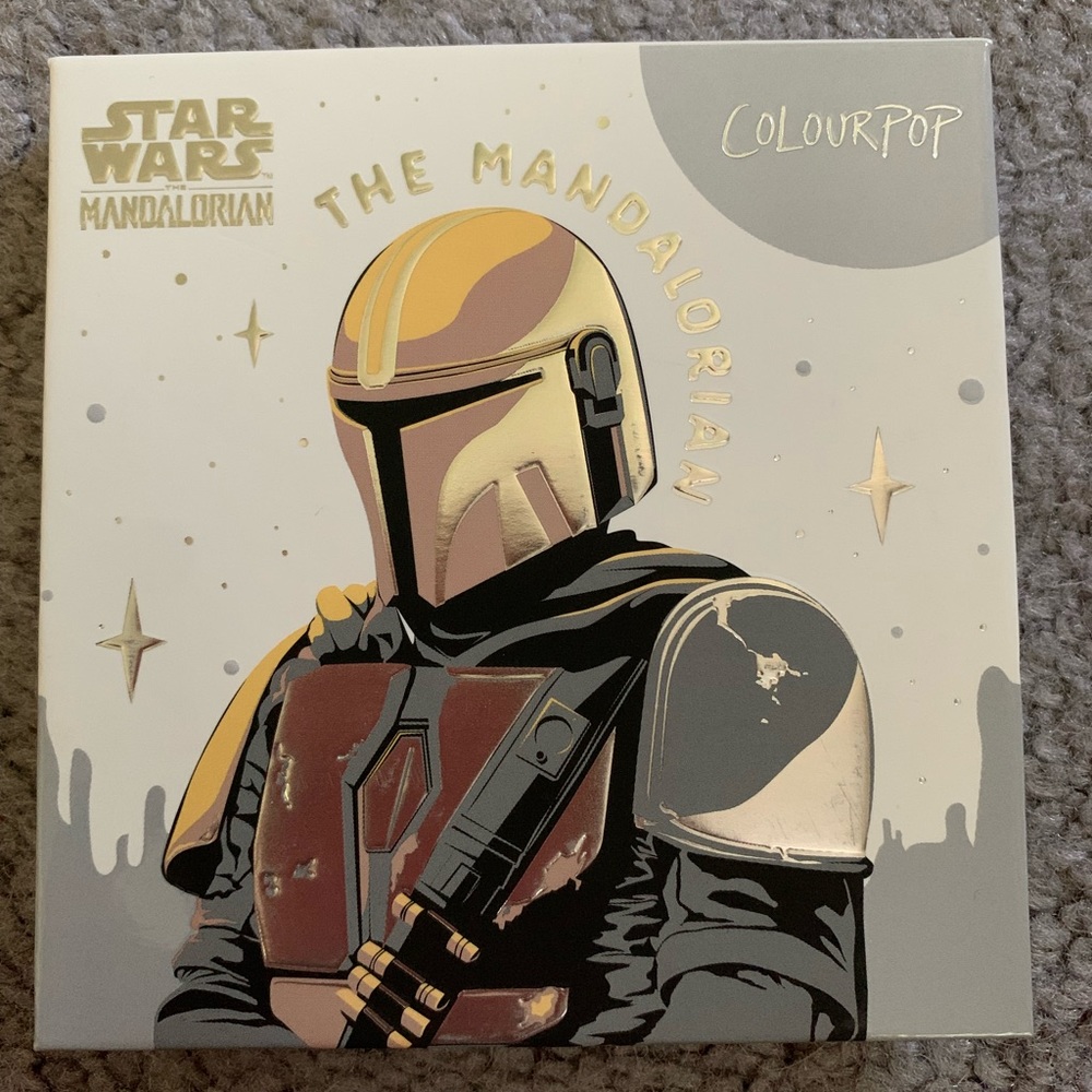 Colourpop Star Wars Mandalorian palette